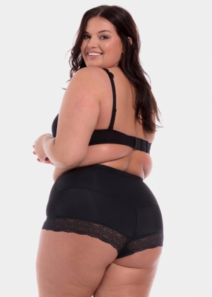 TUMMY SQUEEZER LACE 100/BLACK