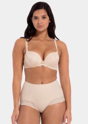 TUMMY SQUEEZER LACE 300/LATTE