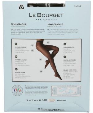 COLLANT SEMI-OPAQUE SATINE 30D 592/VISON