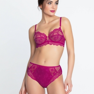 SUBLIME EN DENTELLE FS/FUCHSIA