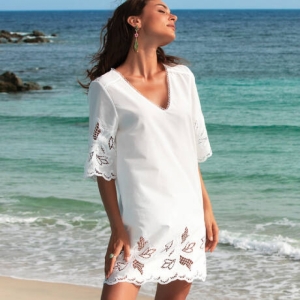 ENVOLEE TROPICALE BL/BLANC