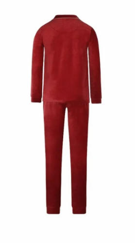 VELOURS SET  BAKSTEENROOD